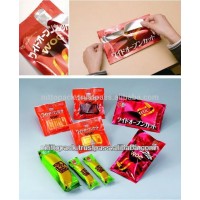 Safe and Convenient plastic laminating films easy open pouch with multiple functions made in Japan